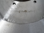 MnV 45Mn2V steel hollow ground hot cut saw blade above 750 C for cut beam, angle and channel