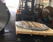 Quarry stone cutting diameter 3000 mm material 75Cr1 diamond saw blank and steel core