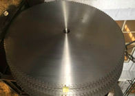 High frequency induction brazing circular saw blank and steel core for diamone saw blade