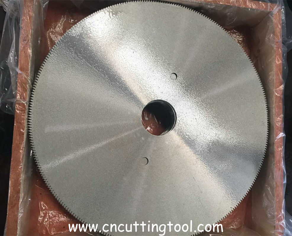 Cold cut 75Cr1 8CrV 80CrV2 friction saw blade for cutting angle steel