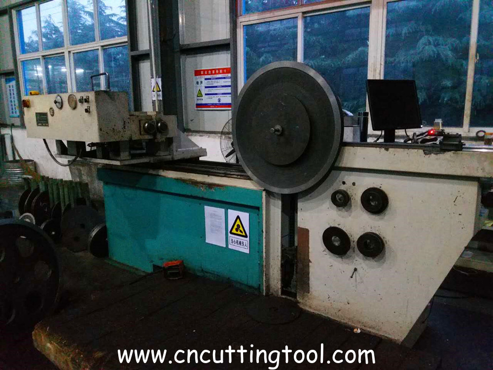 Max 3000mm diameter circular saw blade inspection and tension machine