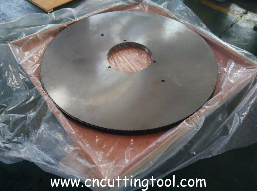 Flat 1500mm 45Mn2V teeth hardness 5663HRC hot cut circular saw blade