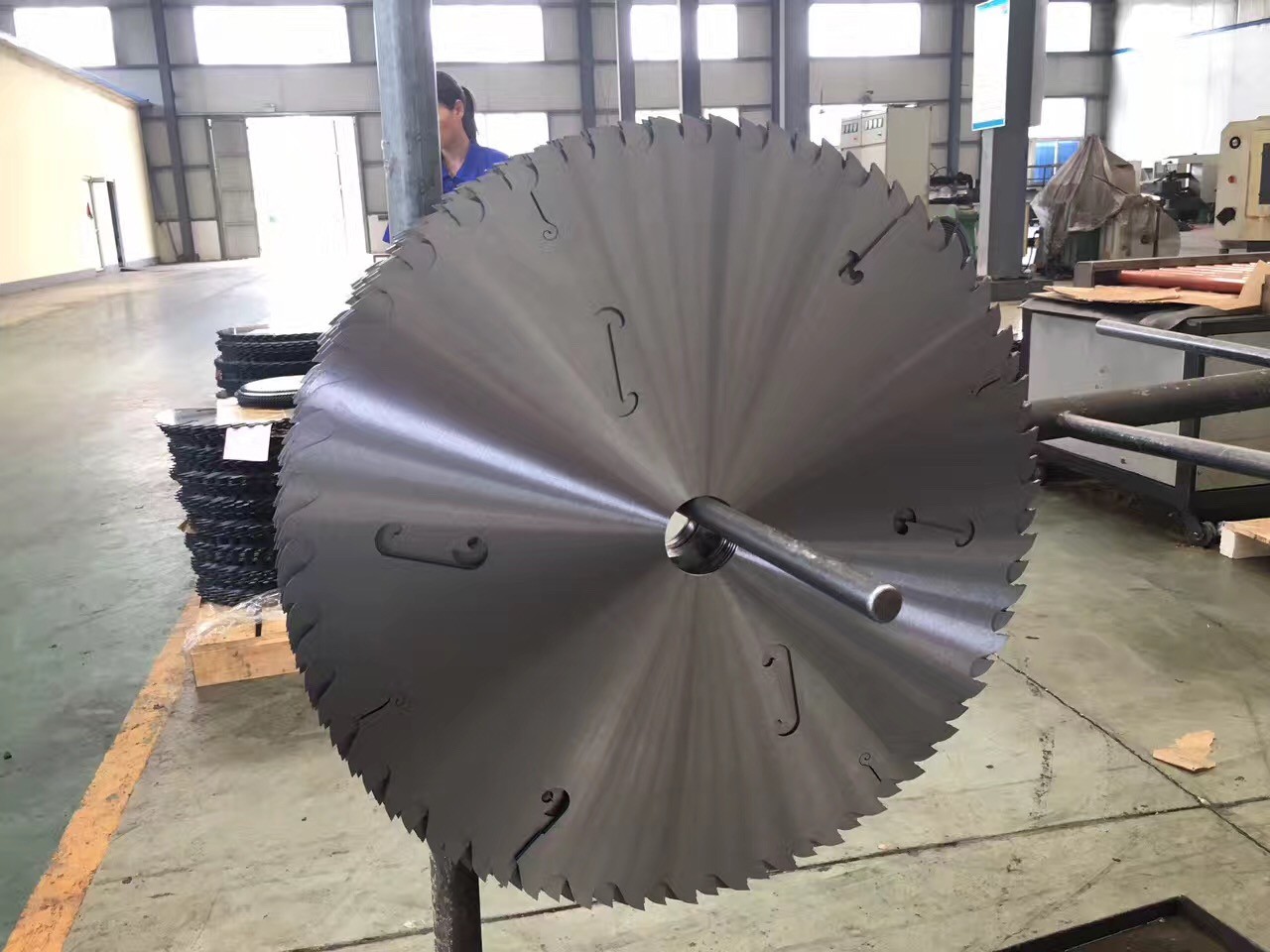 Wood cutting disc saw tungsten carbide TCT saw blank and steel core