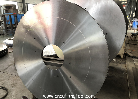 Hot cut taper hot saw blade for hot rolled steel sections cutting