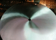 Carbide tipped saw blade for cut seamless steel pipe API standard