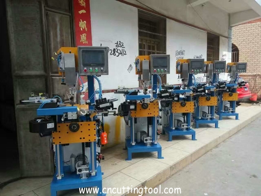 Auto brazing stand with photoelectric system for diamond segments for granite cutting