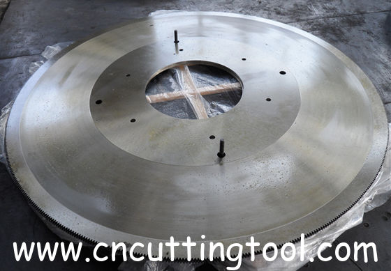 1800mm*14mm 45Mn2V Hollow Ground Hot Saw Blade for hot cutting line
