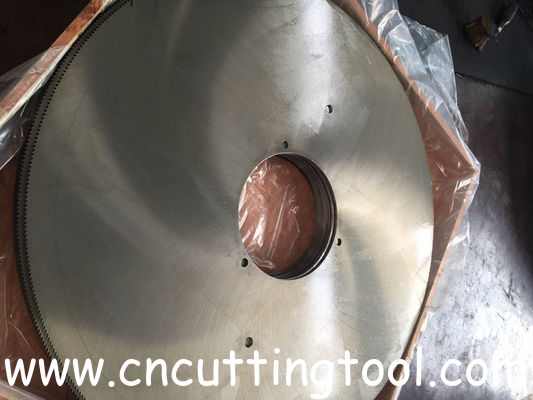 Sharp 2200mm Hot Saw Blade EFFEMAX 45Mn2V For Cutting Hot rolled bar