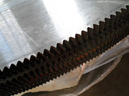 Hollow ground hot cutting circular saw blade for cutting hot rolled H beam