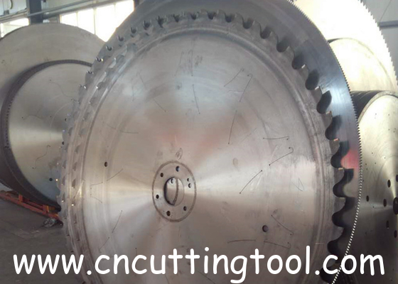 140 Teeth Carbide Tipped Saw Blade for Seamless Steel Tubes 1500-1600mm TCT Circular Blade