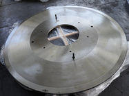 Hot cutting circular saw blade flat and with hub for cutting steel profile