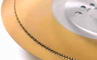 Gold cut TiN coating Titanium Nitride Dmo5/M2 HSS circular saw blade