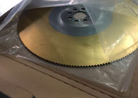 TIN gold color coating M2 450x3.0mmx200th HSS circular saw blade