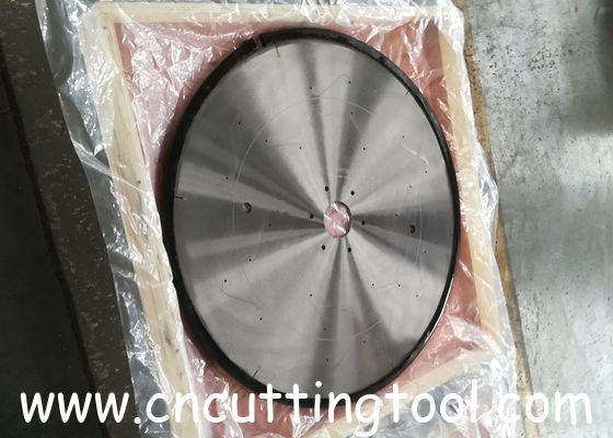 Aluminum Cutting TCT Saw Blade with 90Z Teeth Number 8CrV Body 43 Diameter 710mm