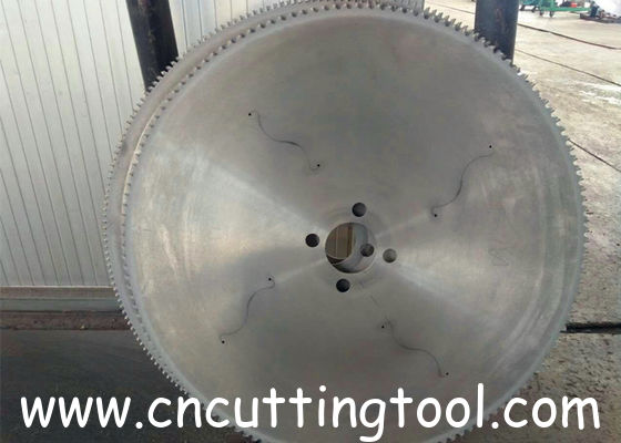 Aluminum Cutting TCT Saw Blade with 90Z Teeth Number 8CrV Body 43 Diameter 710mm