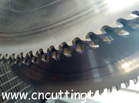 Aluminum Cutting TCT Saw Blade with 90Z Teeth Number 8CrV Body 43 Diameter 710mm