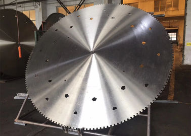 Mountain cutting 75Cr1 steel circular diamond saw blank and steel core