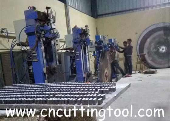 Diameter 2500mm mountain cutting 75Cr1 steel circular diamond saw blank