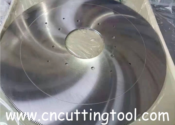 Hot rolling mills manganese steel grade smooth cut flat hot saw blade