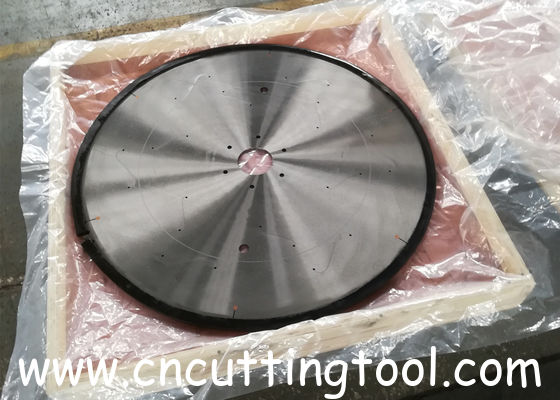 Aluminum solid round bar cutting line circular tungsten carbide tipped saw blade