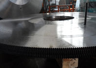Large flat hot cut friction circular saw blade for billet and profile