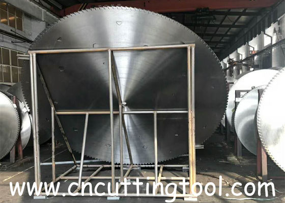 3600mm circular saw blade and saw blank for double blade mining cutting machine