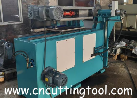 Hydraulic control rolling and tension machine for saw blade test
