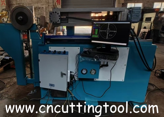 Max 3000mm diameter circular saw blade inspection and tension machine