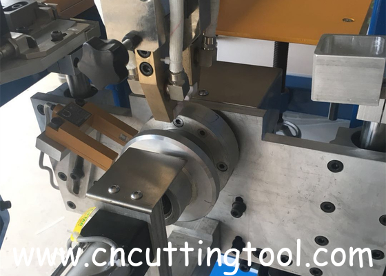 Diamond segment welding machine with auto feeding segment and flux