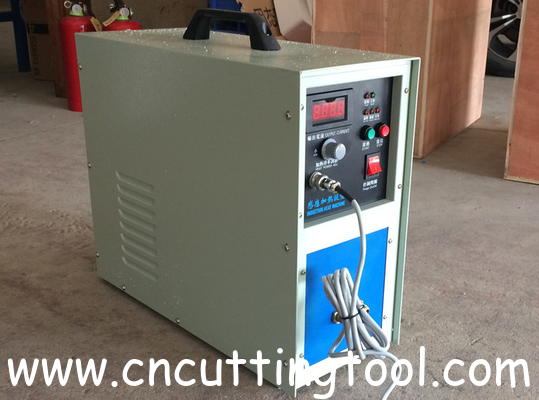Diamond segment welding machine with auto feeding segment and flux