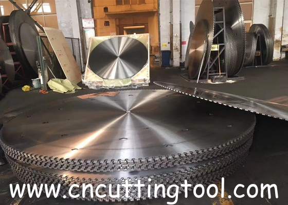 2982mmx9 mining cutting quality 75Cr1 circular diamond saw blank and steel core