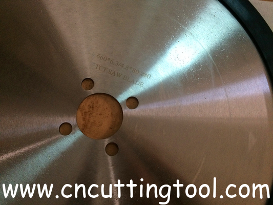 High cutting speed tungsten carbide tipped circular cold saw blade