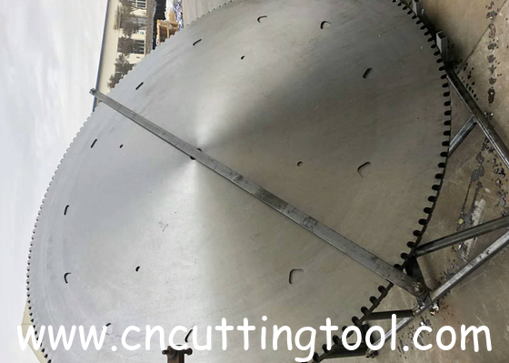 High frequency welding U slot stone cutting diamond saw blank and steel core