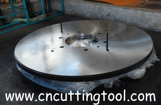 Rail, beam, slab,solid bar steel circular hot cut saw blade diameter 2200mm