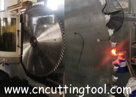 75Cr1 TCT Circular Saw Blade for Nonferrous Metal Cutting Aluminum Round Bar Solid Bar
