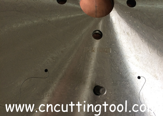 75Cr1 TCT Circular Saw Blade for Nonferrous Metal Cutting Aluminum Round Bar Solid Bar