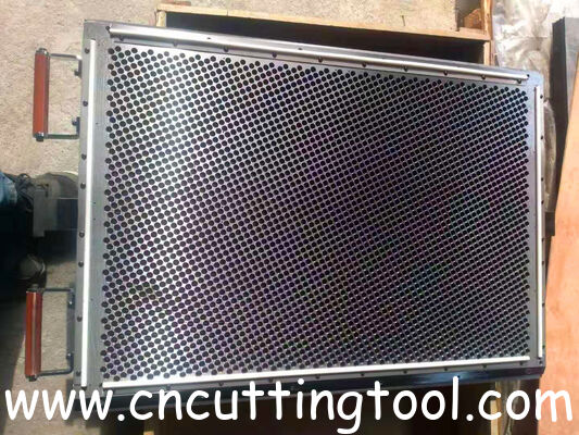 High hardness stainless die cutting chase plate for packaging industry
