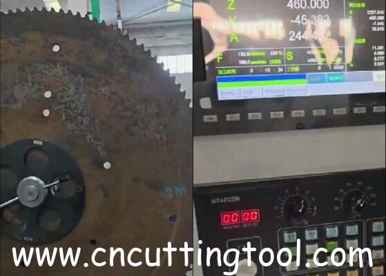 Multi function CNC control saw blade sharpening and grinding machine