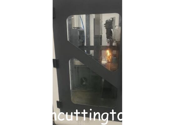 CNC laser cut flying saw machine for mild steel pipe and tube