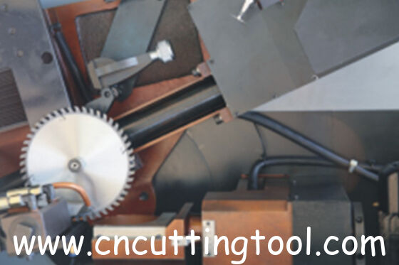 CNC control circular saw blade carbide tips tooth side grinding machine