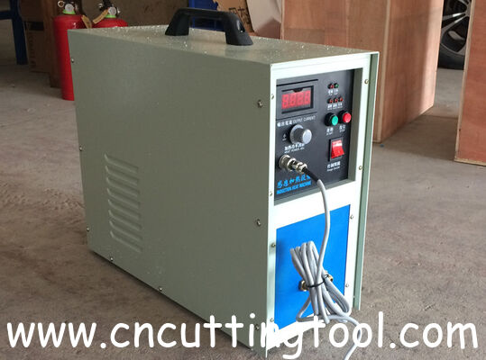 Automatic high frequency brazing machine for diamond saw blade repair line