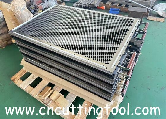 Stainless steel chase and die cutting plates for automatic die cutter