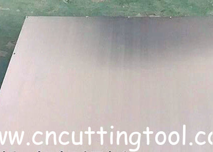 High flatness uniformity flat die cutting steel plate for die cutter