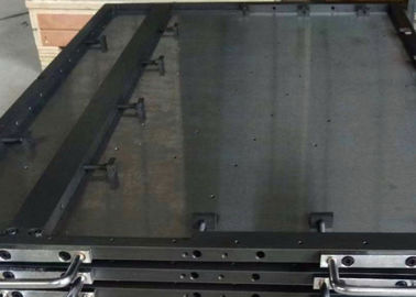 Die cutting machine die cutting plate chase for carton manufacture