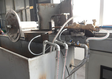 Saw blade tooth tip hardness increase flame hardening machine