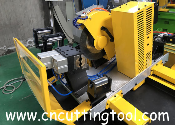 Tube and pipe mill automatic servo motor control flying cold cut machine