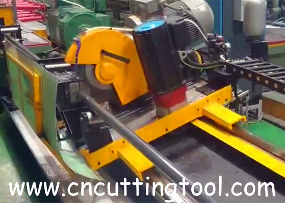 High speed cut cold flying saw servo motor control cold cut off machine