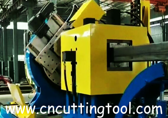 250x250 square steel pipe automatic profiling mill flying cold saw