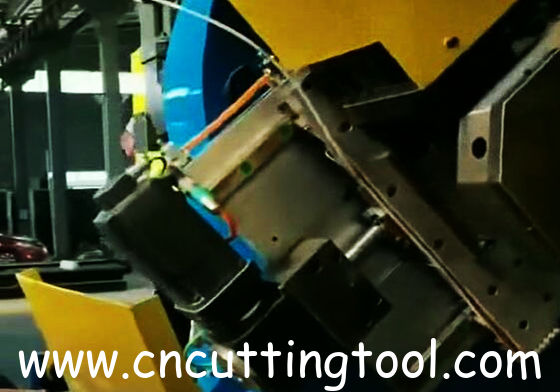 250x250 square steel pipe automatic profiling mill flying cold saw