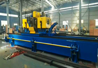Fully automatic double blade CNC profiling milling saw for 273 diameter tube